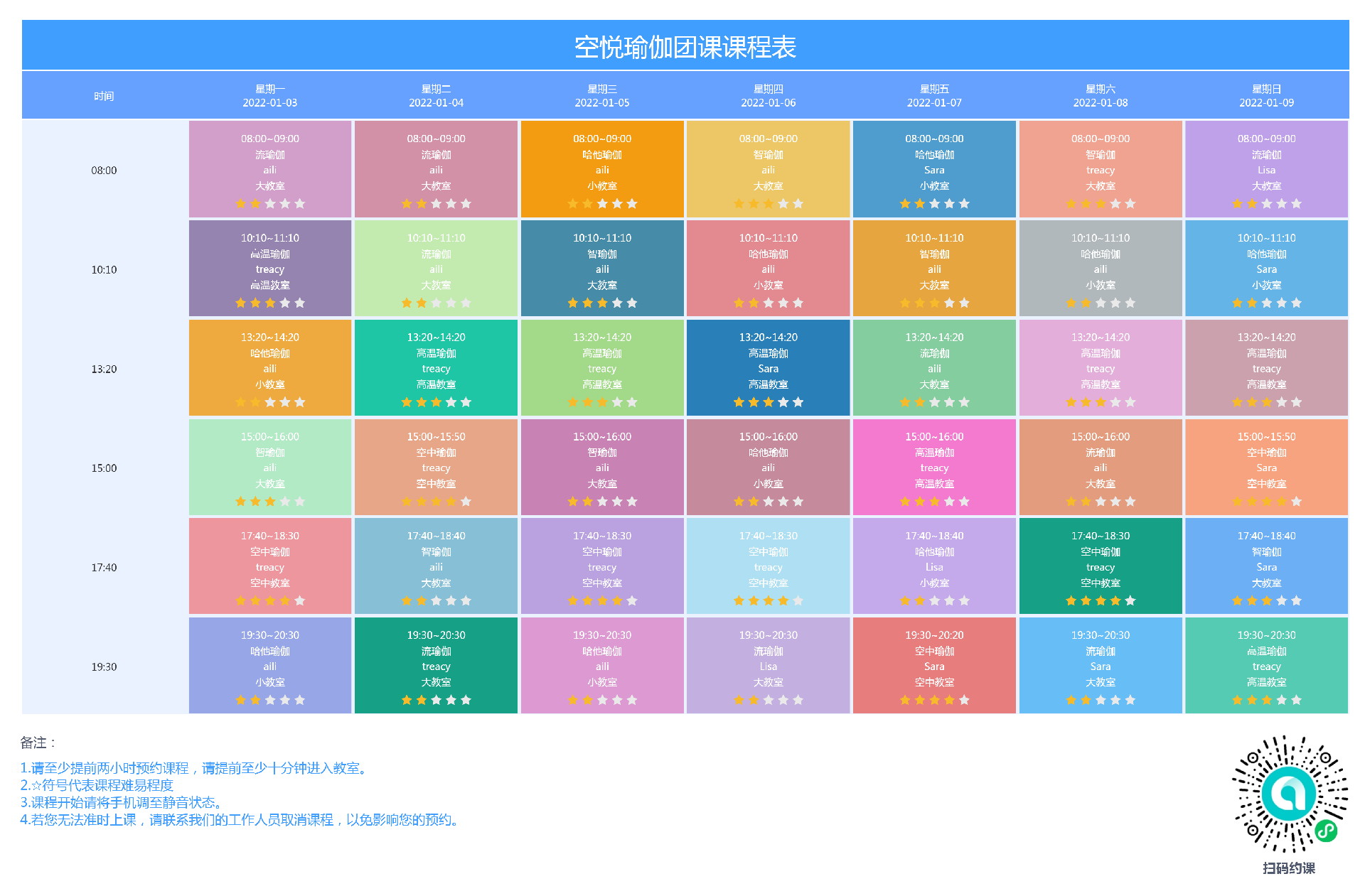 [资料]2017年健身瑜伽108式体位标准（1—5级）