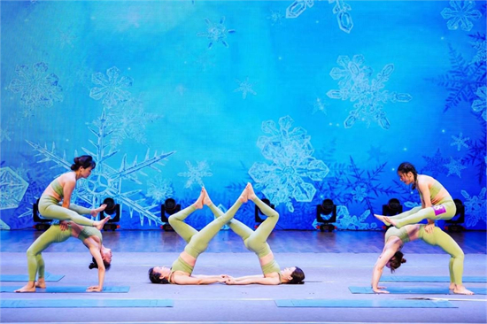 第三届长三角体育节健身瑜伽公开赛在湖州举行