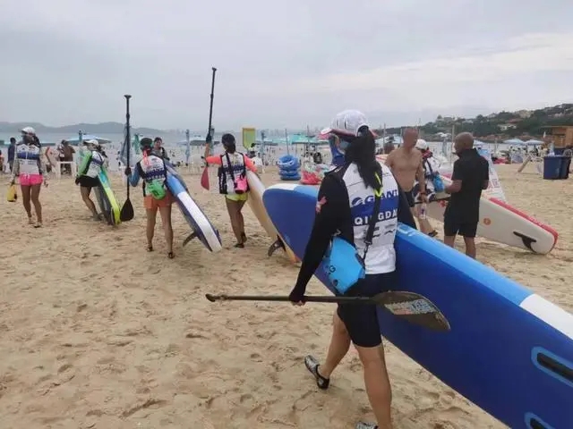 海上开“桨”，岸上瑜伽！2023年青岛市全民健身日系列活动启动
